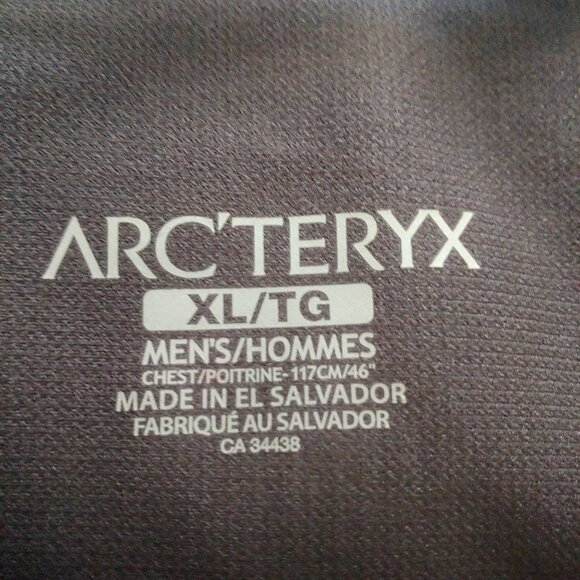 Arc'teryx Mens Teal Full Zip Teal Fleece Pullover Jacket Outdoors Athleisure XL - Picture 8 of 12